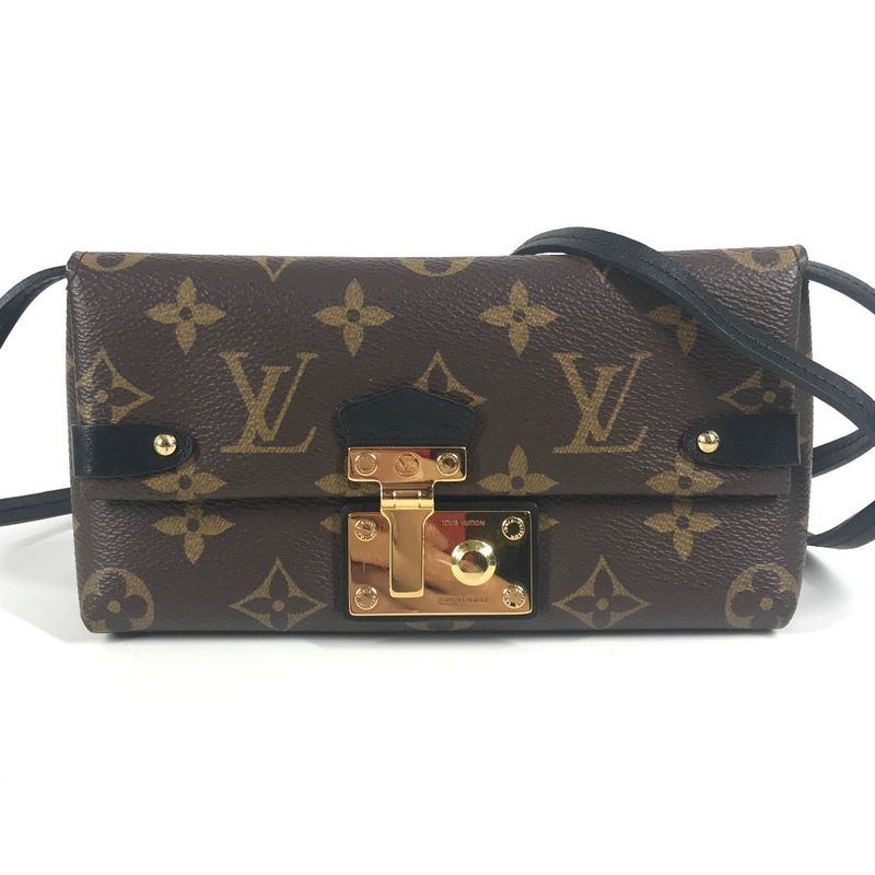 Louis Vuitton Shoulder Bag Portefeuille Toblerone Chain M61502 Monogram Canvas