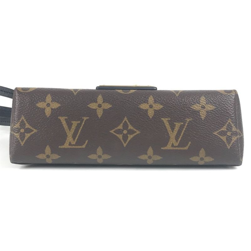 Louis Vuitton Shoulder Bag Portefeuille Toblerone Chain M61502 Monogram Canvas
