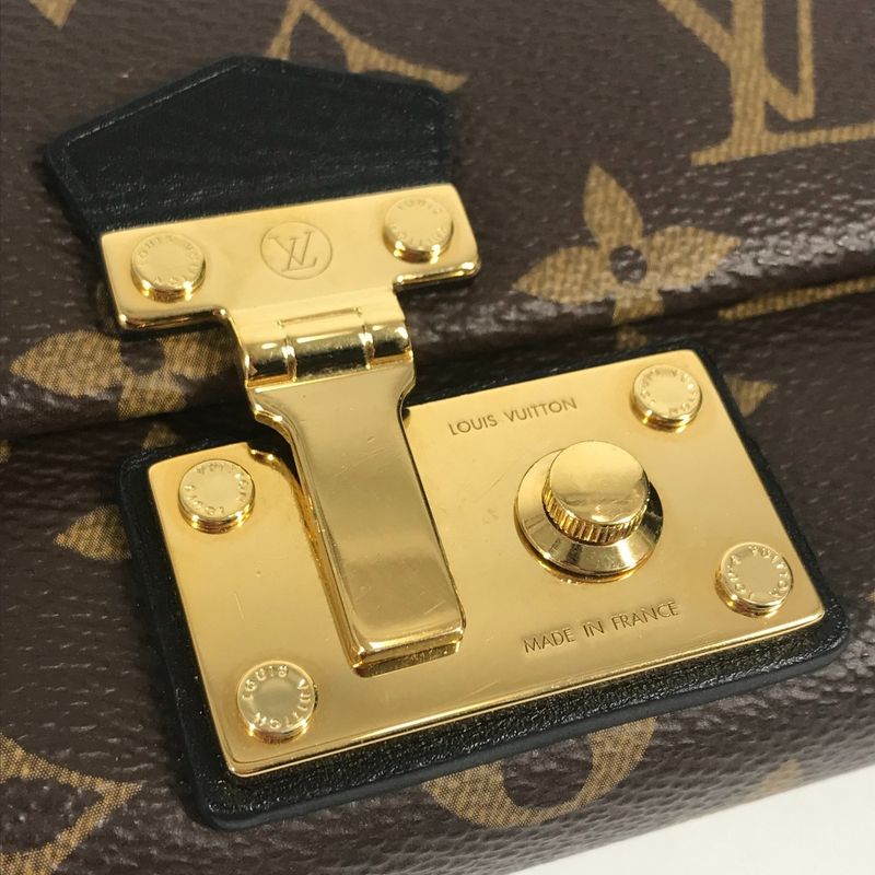 Louis Vuitton Shoulder Bag Portefeuille Toblerone Chain M61502 Monogram Canvas