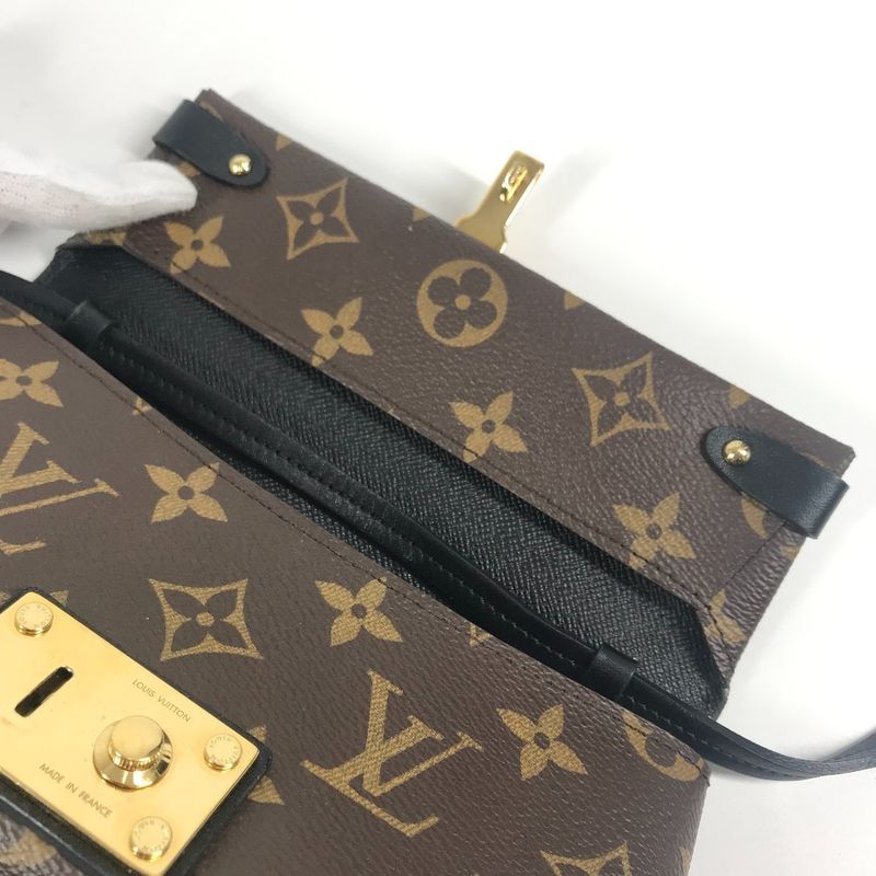 Louis Vuitton Shoulder Bag Portefeuille Toblerone Chain M61502 Monogram Canvas