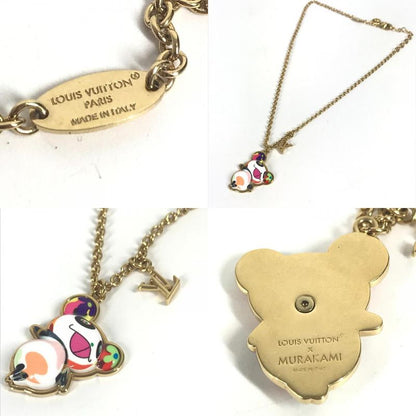 Louis Vuitton Necklace Set Of Two Necklaces Super Flat M02499 Metal Gold