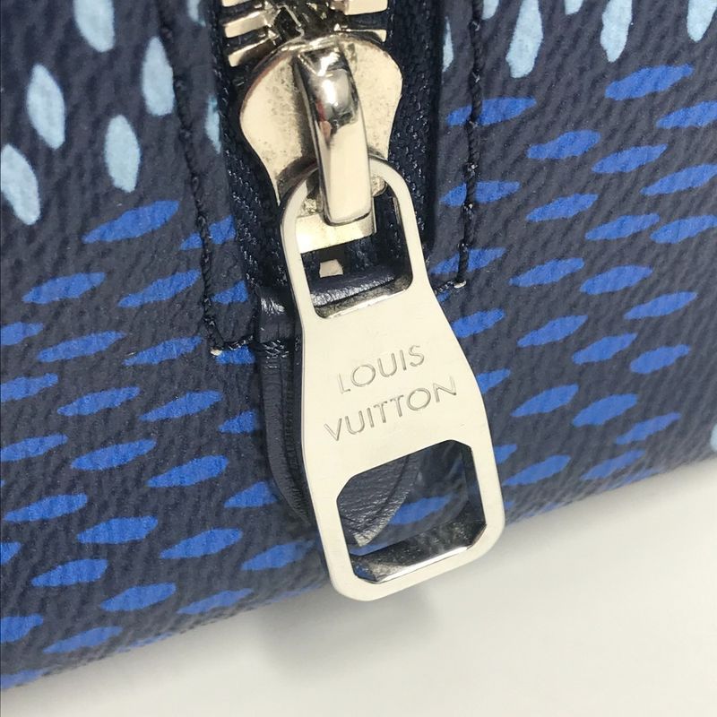 Louis Vuitton Clutch Bag Locker Dop Kit N40747 Blue