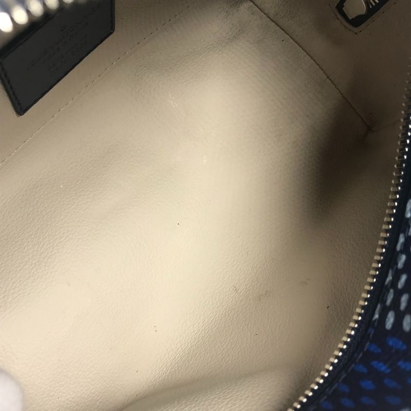 Louis Vuitton Clutch Bag Locker Dop Kit N40747 Blue