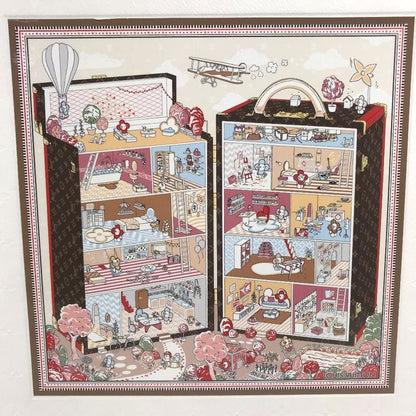 Louis Vuitton Miscellaneous Goods Jigsaw Puzzle Vivienne Gi0830 Paper Multicolor