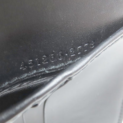 Gucci 451266 GG Supreme Snake Print Fold Wallet With Coin Purse PVC Men's