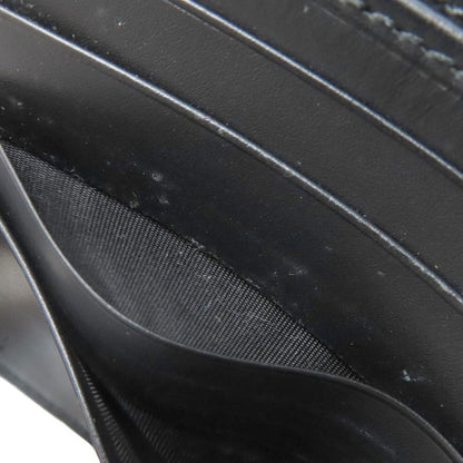 Gucci 451266 GG Supreme Snake Print Fold Wallet With Coin Purse PVC Men's