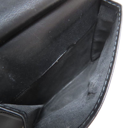 Gucci 451266 GG Supreme Snake Print Fold Wallet With Coin Purse PVC Men's