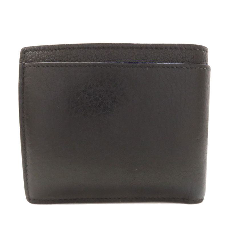 Saint Laurent 783745 East West Folding Wallet With Coin Purse Calf Men's
