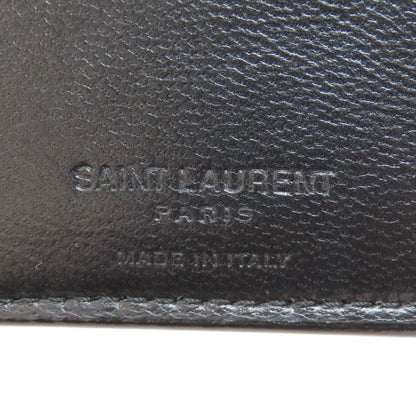 Saint Laurent 783745 East West Folding Wallet With Coin Purse Calf Men's
