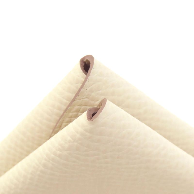 Hermes Calvi Duo Cles Silver Hardware Card Case Epson Women