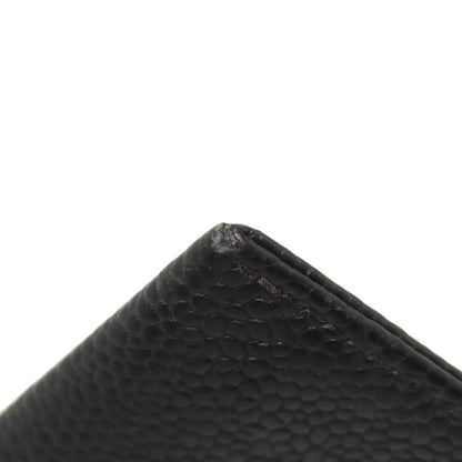 Chanel Coco Mark Card Case Grained Calfskin Women