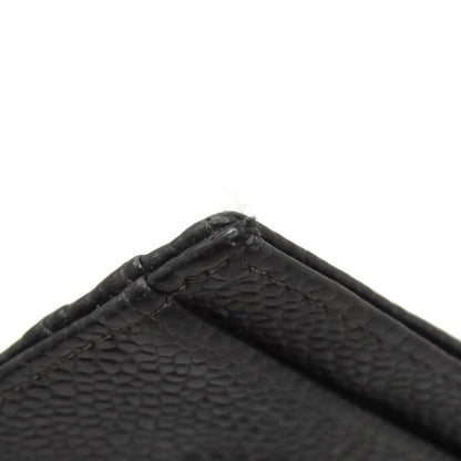 Chanel Coco Mark Card Case Grained Calfskin Women