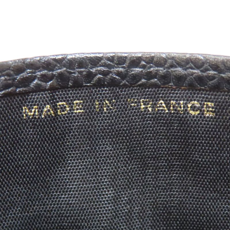 Chanel Coco Mark Card Case Grained Calfskin Women