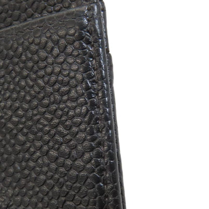 Chanel Coco Mark Card Case Grained Calfskin Women