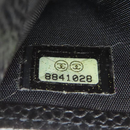 Chanel Coco Mark Card Case Grained Calfskin Women