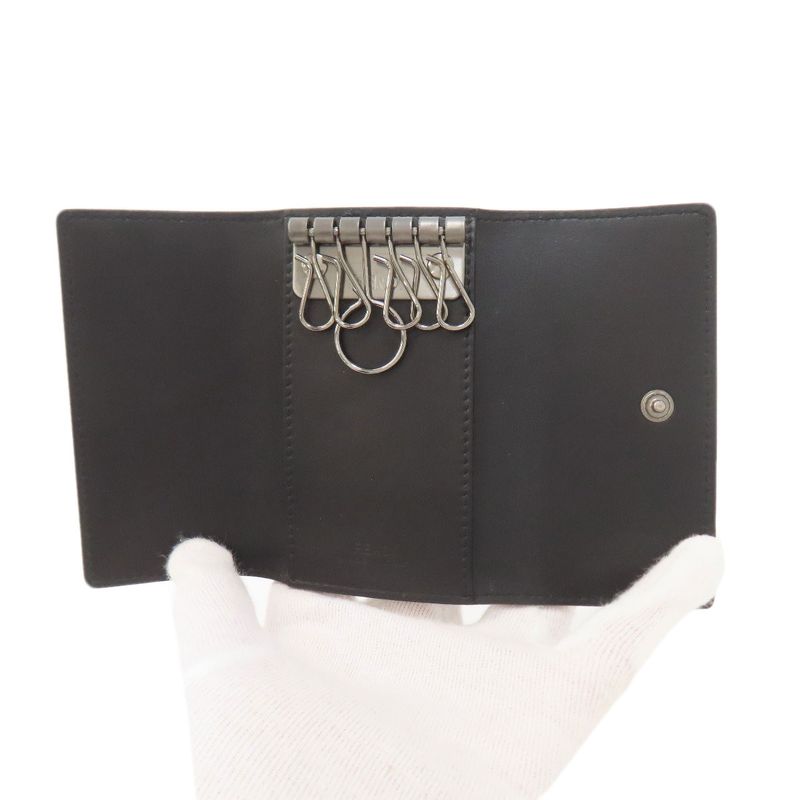 Fendi Logo Key Case Calf Women