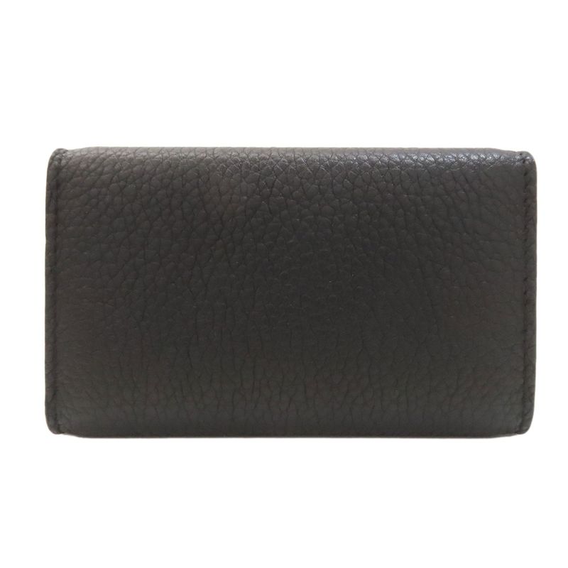 Fendi Logo Key Case Calf Women