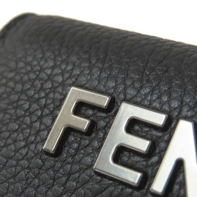 Fendi Logo Key Case Calf Women