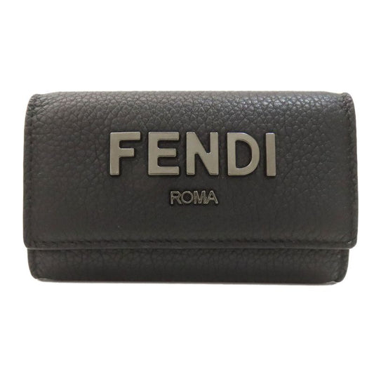Fendi Logo Key Case Calf Women