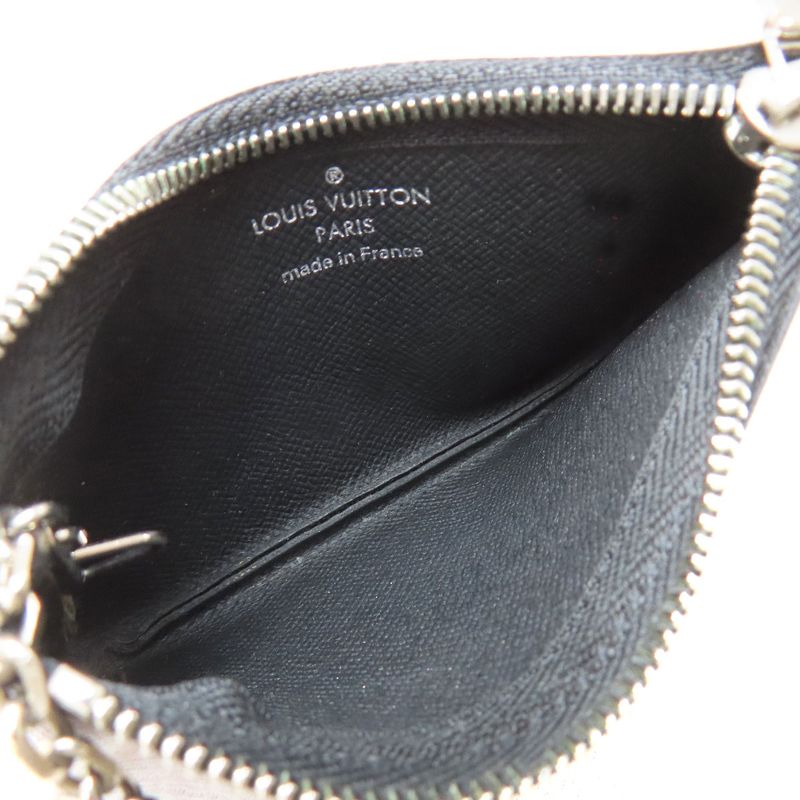 Louis Vuitton N60155 Pochette Cles Key Case In Damier Canvas For Men