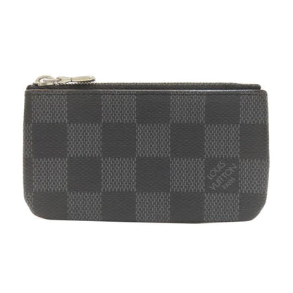 Louis Vuitton N60155 Pochette Cles Key Case In Damier Canvas For Men