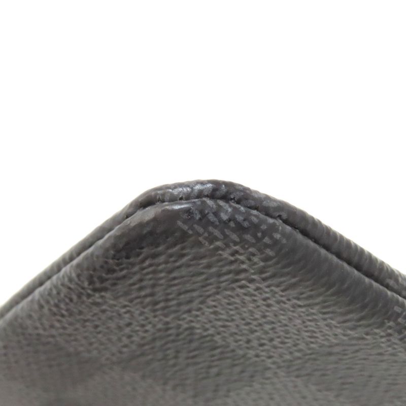 Louis Vuitton N60155 Pochette Cles Key Case In Damier Canvas For Men