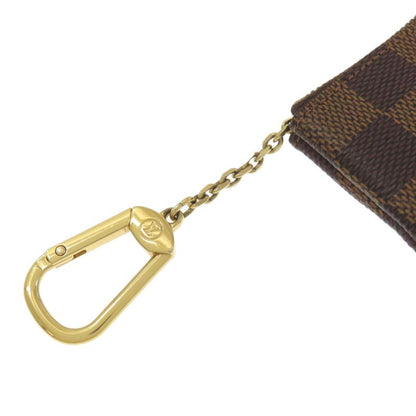 Louis Vuitton N62658 Pochette Cles Key Case In Damier Canvas For Women