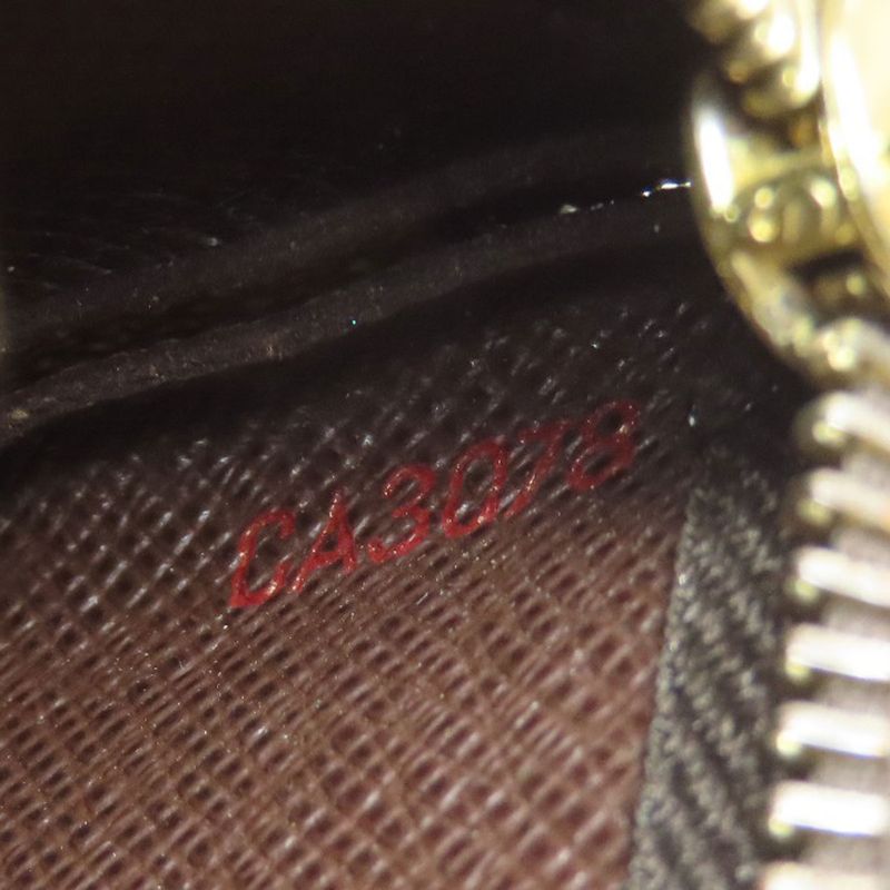 Louis Vuitton N62658 Pochette Cles Key Case In Damier Canvas For Women