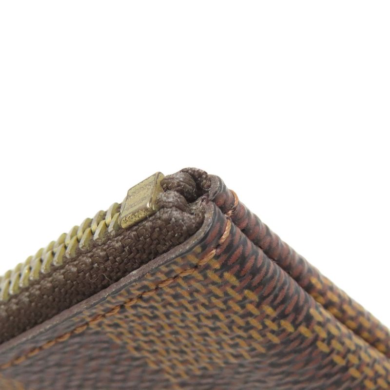 Louis Vuitton N62658 Pochette Cles Key Case In Damier Canvas For Women