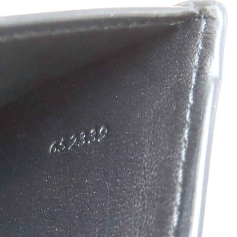 Loewe Bicolor Anagram Bifold Wallet With Coin Purse Calf Women