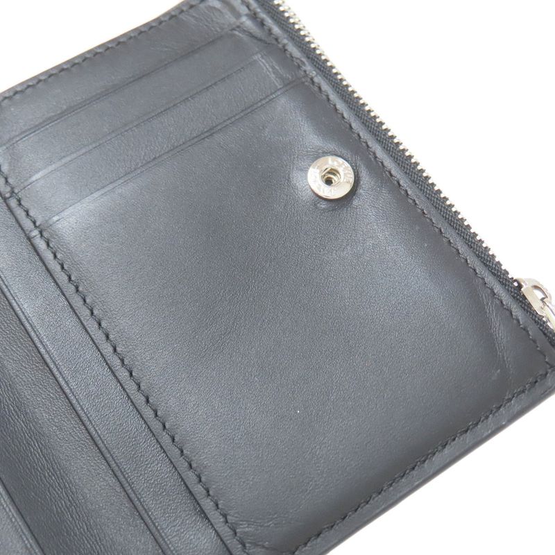 Loewe Bicolor Anagram Bifold Wallet With Coin Purse Calf Women