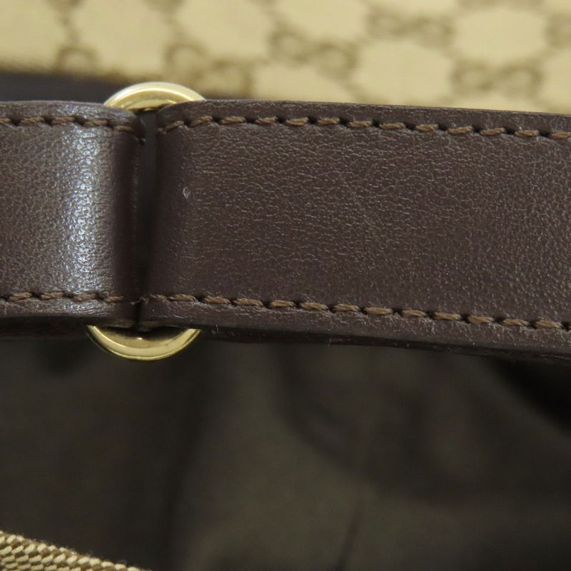 Gucci 200035 Baseball Cap GG Sherry Line Hat Canvas Women