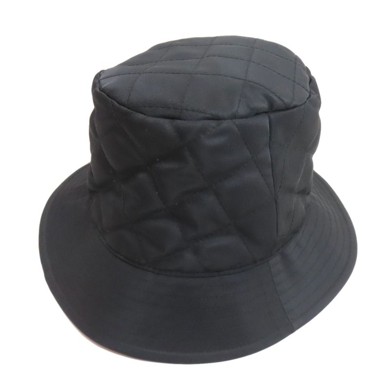 Celine Bucket Hat Quilted Hat Nylon Ladies