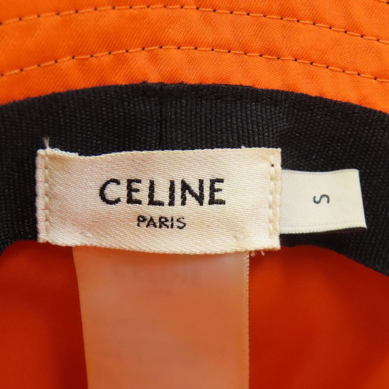 Celine Bucket Hat Quilted Hat Nylon Ladies