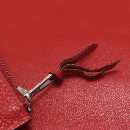 Hermes Dogon GM Silver Hardware Long Wallet With Coin Purse Taurillon Ladies