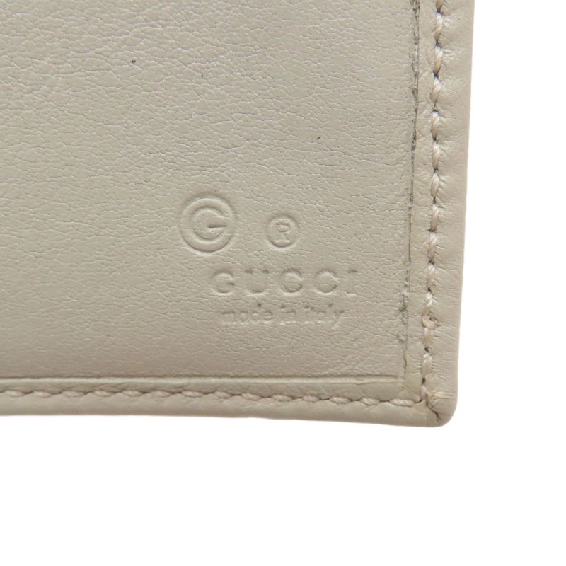 Gucci 263114 Outlet Trifold Wallet GG Bifold Wallet With Change Pocket Canvas