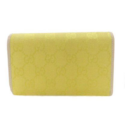 Gucci 263114 Outlet Trifold Wallet GG Bifold Wallet With Change Pocket Canvas