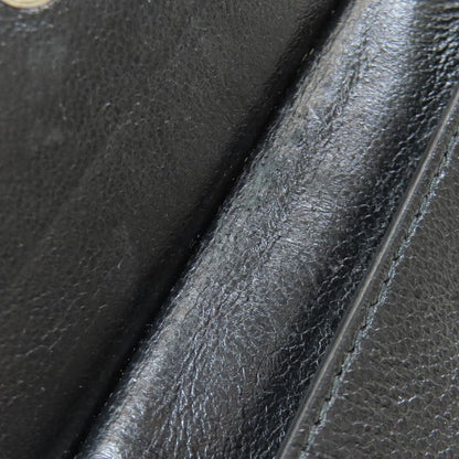 Balenciaga 594315 Logo Fold Wallet With Coin Purse Calf Women