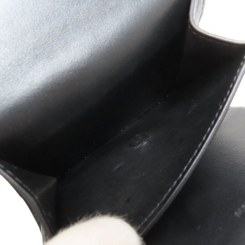 Celine Triomphe Flap Folding Wallet With Coin Purse Calf Women