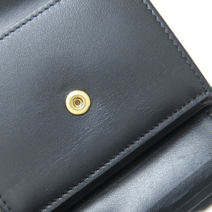 Celine Triomphe Flap Folding Wallet With Coin Purse Calf Women