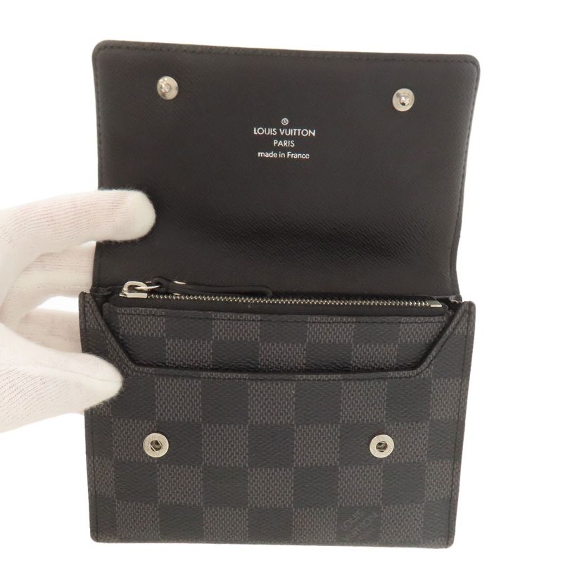 Louis Vuitton N63083 Portefeuille Compact Modular Fold Wallet With Coin Purse