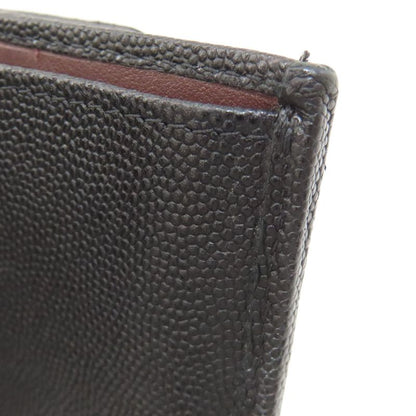 Chanel Matelasse Coco Mark Gold Hardware Bifold Wallet With Coin Purse Grained