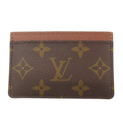 Louis Vuitton M61733 Porte Culte Surple Card Case Monogram Canvas Women