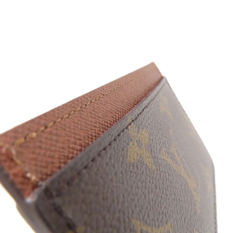 Louis Vuitton M61733 Porte Culte Surple Card Case Monogram Canvas Women