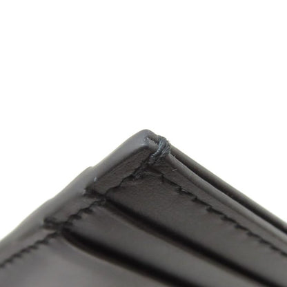 Gucci 547596 Logo Card Case Leather Ladies