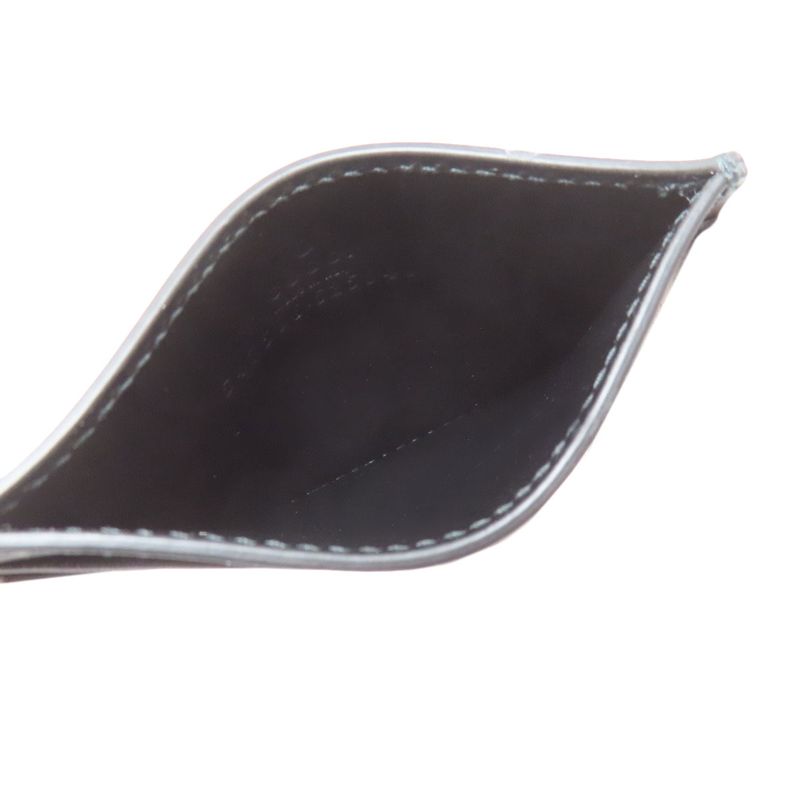 Gucci 547596 Logo Card Case Leather Ladies