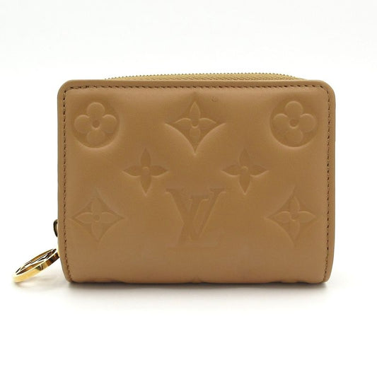 Louis Vuitton Coussin Portefeuille Roux M81673 Camel Leather