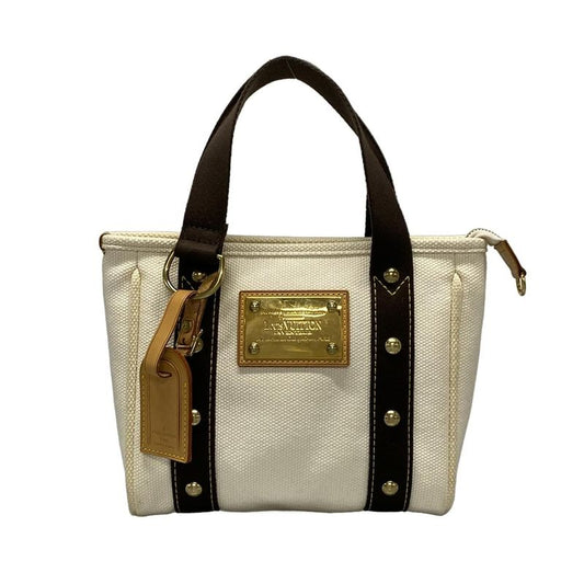 Louis Vuitton Antigua Cabas PM M40039 Ecru Tote Bag