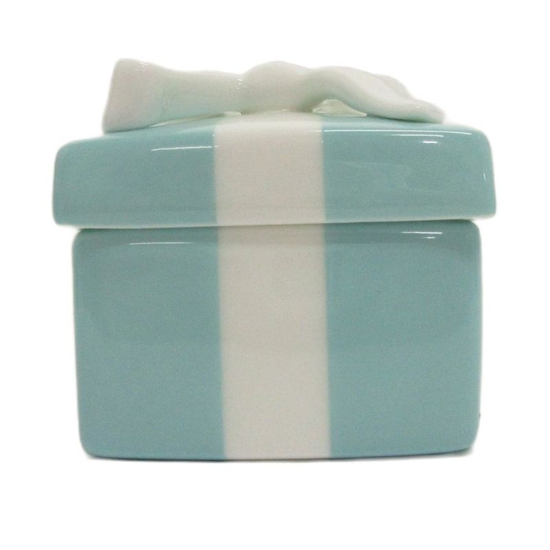 Tiffany & Co Tiffany & CO Blue Box Mini Jewelry Case Small Container Ceramic