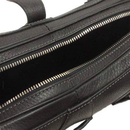 Loewe Senda Mini Boston Handbag Belt Leather Black Bag